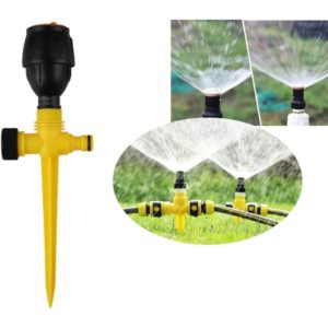 Rhafayre - 360掳 Rotation Automatic Irrigation System Garden Lawn Sprinkler Patio 360掳 Adjustable/Scatter Sprinkler Multifunction Adjustable Garden