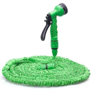 Rhafayre - Magic Expandable Garden Hose Garden Hose Watering Hose with Spray Nozzle Gun Telescopic Expandable Hose Irrigation 100ft Green Garden