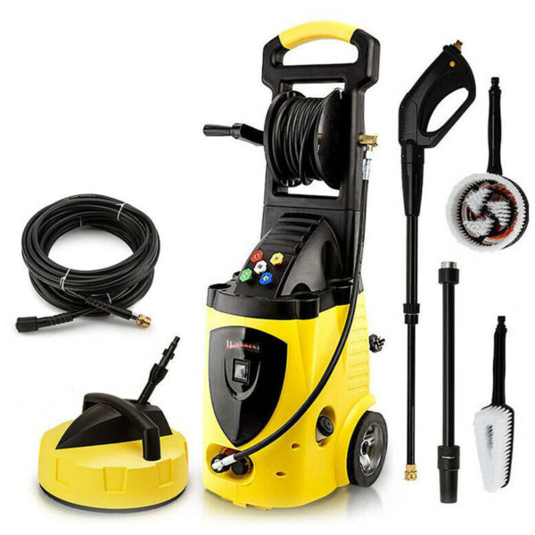 Rhinowinch - Electric Pressure Washer wilks Rx550i 262 Bar 3800 psi Power Jet Wash for Patio Car Driveway and Garden Cleaner - 2 Year Warranty