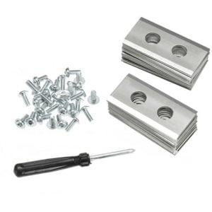 Robot lawn mower replacement blade silver, 30 blades + 60 screws-packaging plastic box