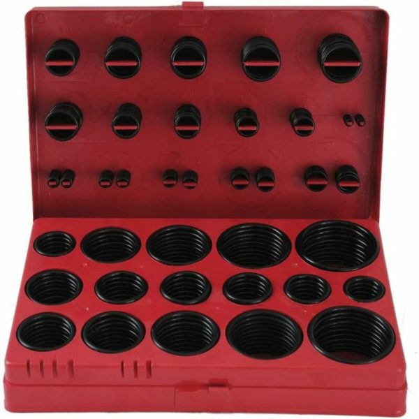 Rubber O-Ring Set - 419 Pieces - 3-50mm O-Ring Assortment - O-Rings - O-Ring Case