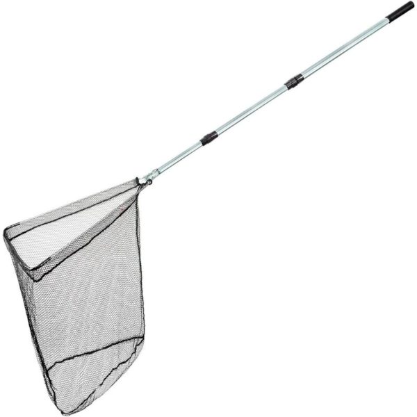 Rubberized landing net for fishing - telescopic landing net Different lengths also for children