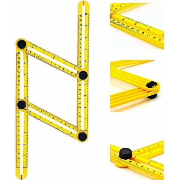 Ruler Compatible With Builders/hand Multi-angle Layout Tools Measurement ToolTemplate Tool