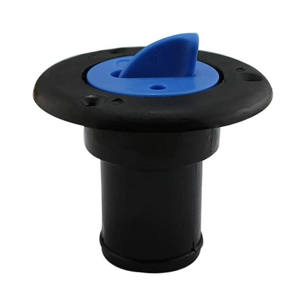 Rv Water Tank Cap, 1.27cm Fresh Water Filler Hatch Filler Water Tank for rv, Trailer, Caravan, 38mm/Black