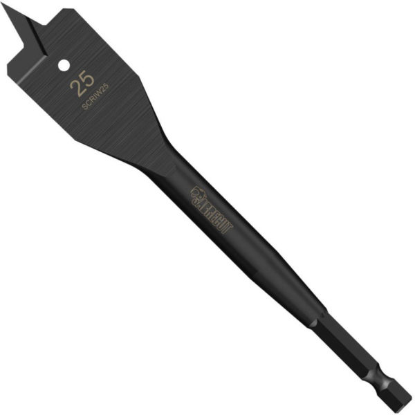 Sabrecut - 1pc 25mm x 152mm Impact Rated Spade Bit - SCRIW251 - Garden ...