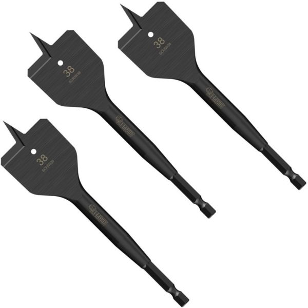 Sabrecut - 3pcs 38mm x 152mm Impact Rated Spade Bits - SCRIW383