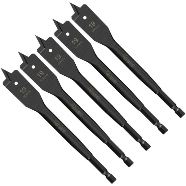 Sabrecut - 5pcs 19mm x 152mm Impact Rated Spade Bits - SCRIW19_5