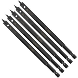 Sabrecut - 5pcs 8mm x 152mm Impact Rated Spade Bits - SCRIW08_5