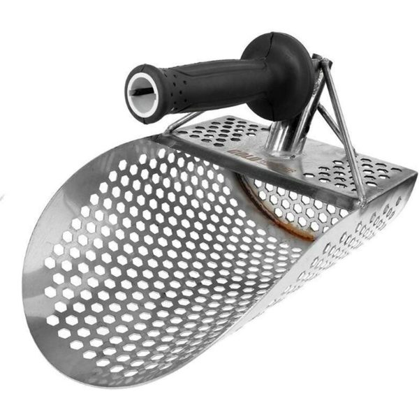 Sand Shovel, Sieve Sand Shovel, Sieve Stainless Steel Shovel for Metal Detecting and Treasure Hunting, Stainless Steel Detector, Digging Tool