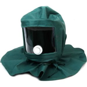 Sandblasting Sandblaster Dustproof Windproof Protective Mask Helmet