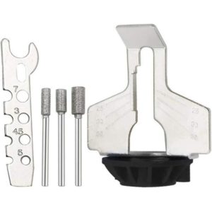 Saw Sharpening Tool, Chainsaw Sharpening Kit Electric Grinder Sharpening Polishing Attachment Set Saw Chains Tool Drill Rotary Accessories Set