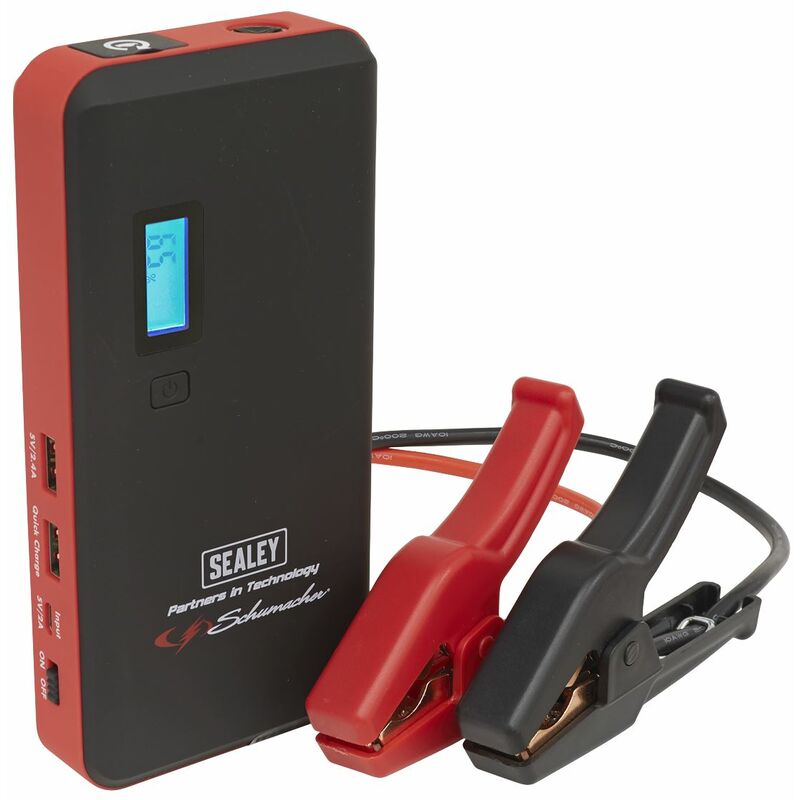 Schumacher® Jump Starter Power Pack 800A Peak Power - Lithium-ion SL67S - Sealey