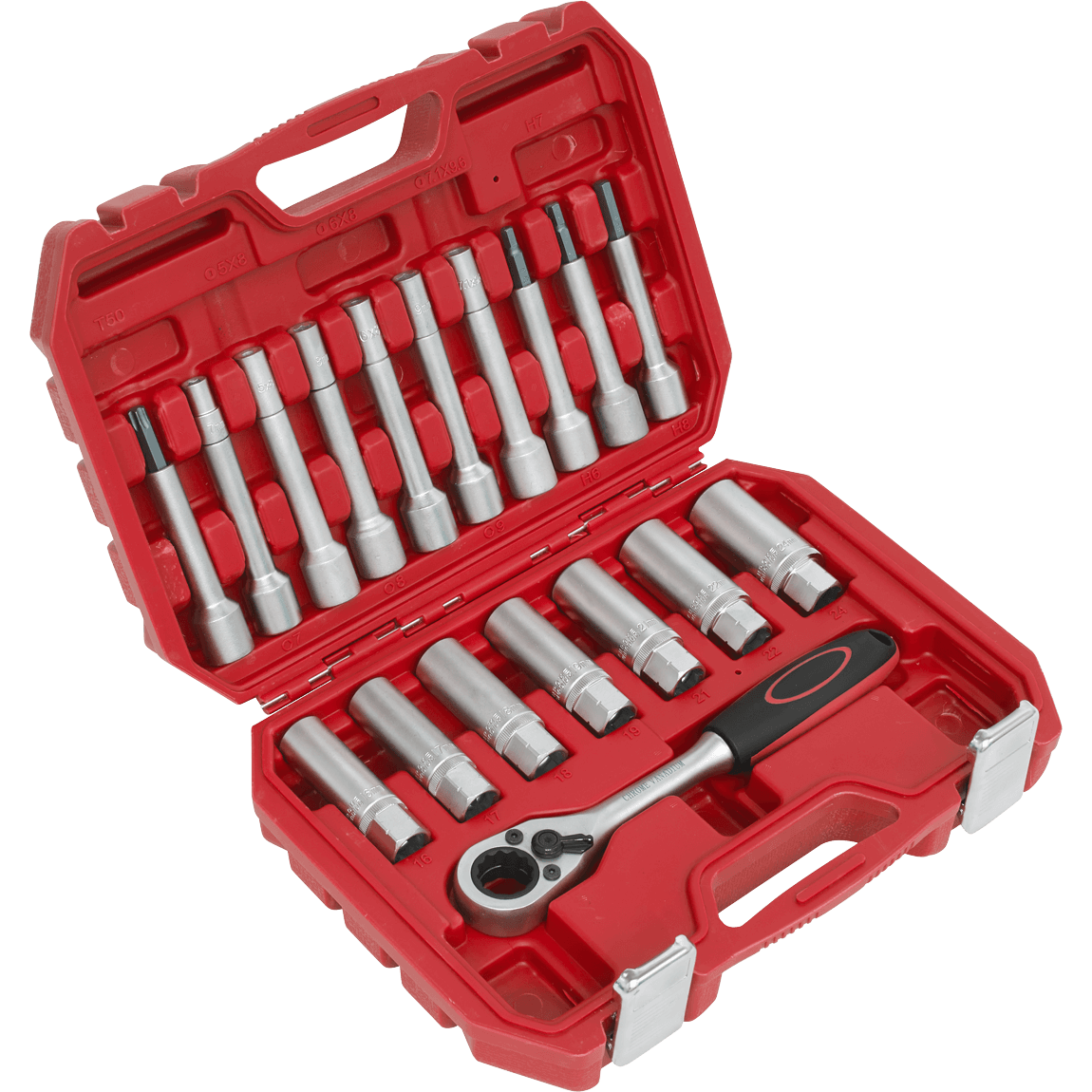 Sealey 18 Piece Shock Absorber Strut Nut Kit