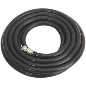 Sealey - AH5RX/38 Air Hose 5m x Ø10mm with 1/4BSP Unions Heavy-Duty