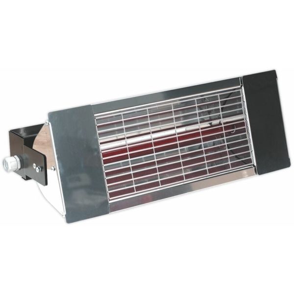 Sealey - Infrared Quartz Heater with Telescopic Tripod Stand 1500W/230V LP1500