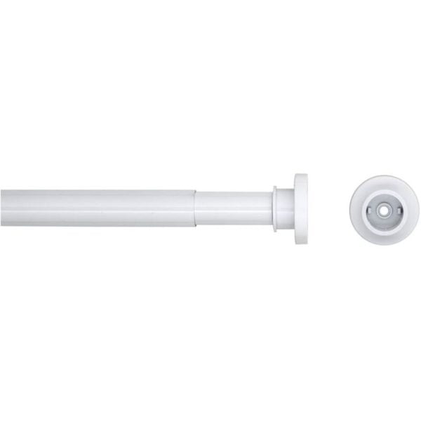 Sealskin - Telescopic Shower Curtain Rod 80-130 cm White White