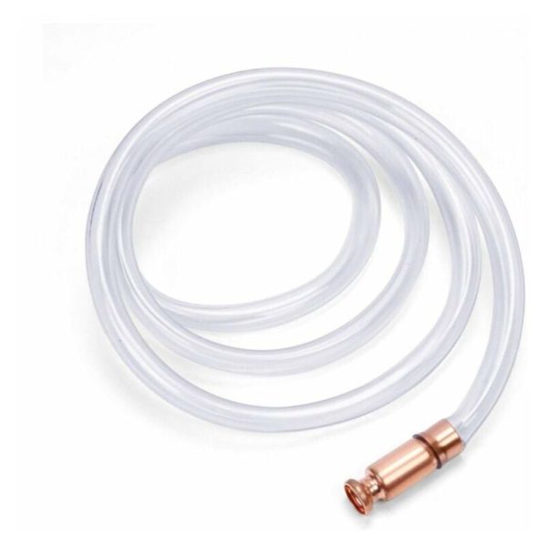 Self-Priming Gas Siphon Pump Gasoline/Fuel/Safety Shaker Siphon Self-Priming Probe Anti-Static Easy to Clean Manual Suction Hose Pumping Hose