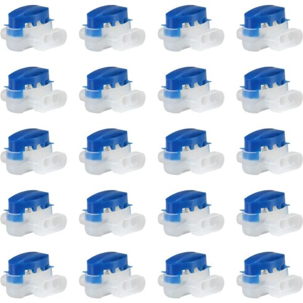 Set of 20 Cable Connectors Filled with Resins for Automower Robot Lawnmower