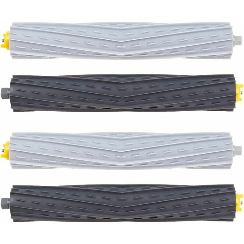 Set of 4 Roller Brushes Compatible with iRobot Roomba 800 900 Series Replacement Accessories for Robot Vacuum Cleaner
