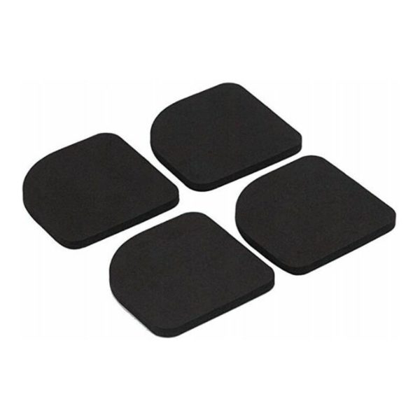 Shock absorbing washer, black washing machine foot mat, overall rubber carpet for washing machine, refrigerator dryer, treadmill, accessories for