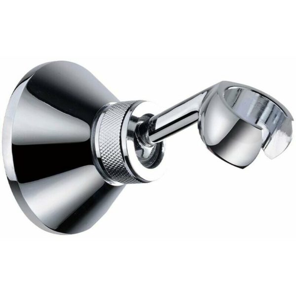 Shower Head Bracket, Adjustable Chrome Hand Held Shower Wall Mount Bracket, For Standard Shower Hoseshower Head Holder