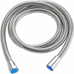 Shower Hose 2M, Flexible Shower Hose Stainless Steel G1/2 Inch Universal,