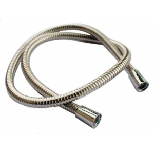 Shower Hose Large Bore - Stainless Steel 1.75m x 1/2 x 1/2 11mm i.d. - PPH54 - Oracstar