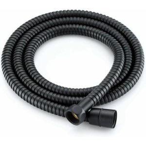 Shower Hose Stainless Steel Shower 1.5 Meters Anti-Torsion For Hand Shower, Head Shower, Black