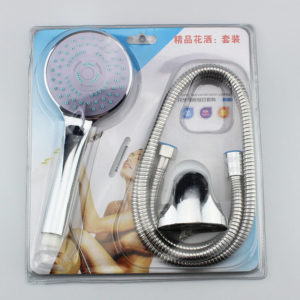 Shower Set, Electroplating Nozzle, Three Piece Blister Set, Hand Shower, Bath Nozzle Set Xiamen Blister Set