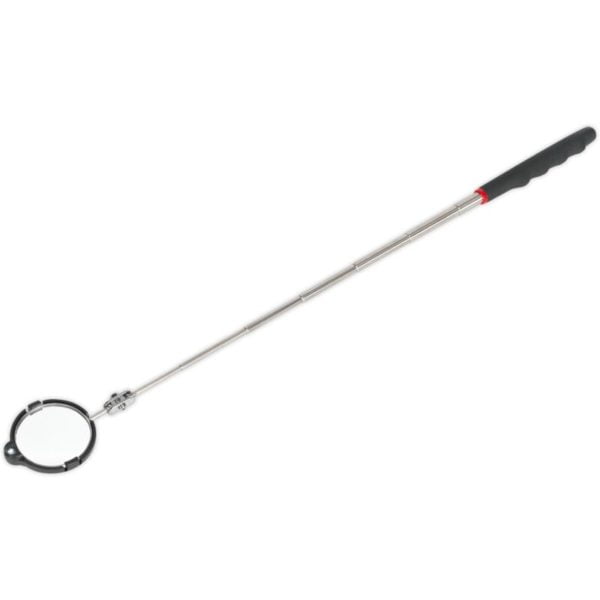 Siegen S0947 Telescopic Inspection Mirror Ø75mm with led