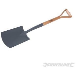 Silverline - 228937) Carbon Steel Digging Spade 1000mm