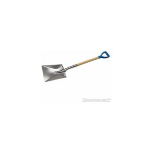 Silverline - Square Mouth Builders Aluminium Shovel Spade Gardening Builder 157544