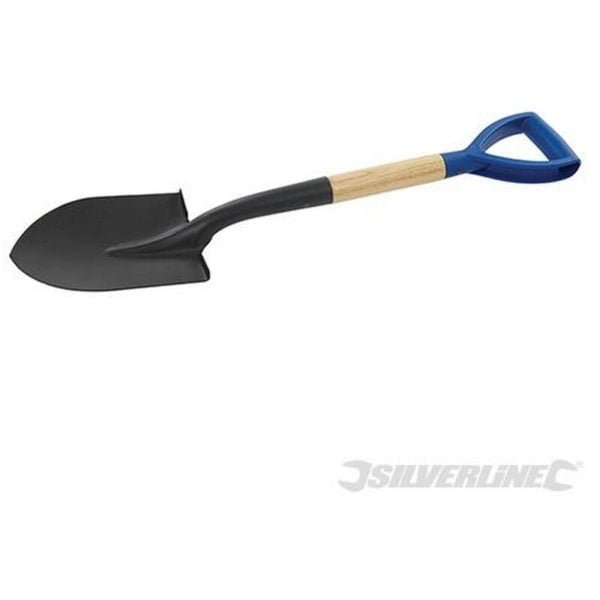 Silverline - Wooden Round Head Micro Shovel - 700mm