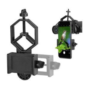Smartphone universal adapter Digiscoping Adapter for telescope, monocular, microscope, binoculars - for diameter from 28 mm to 47 mm