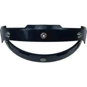Snaps Bubble Protective Base Motorcycle Helmet Visor Flip Up Wind Shield Lens Holder Open Face Helmet(black)