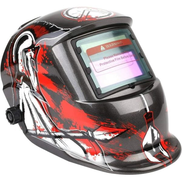 Solar Energy Auto Darkening Welding Helmet Welding Welder tig mig Grinding Mask Shield Knight Design Homfa