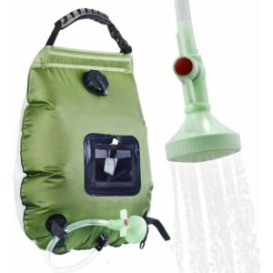 Solar Energy Collection Shower Bag Portable Shower Bag Camping Shower Bag 20l Bath Water Bag -