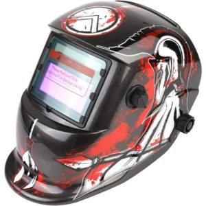 Solar Powered Welding Helmet Automatic Darkeningand Eye-protecting Mask Shield Knight Design