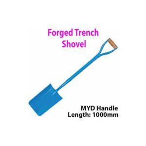 Solid Forged Steel 1000mm Trench Digging Shovel myd Handle Gardening Tool