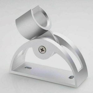 Space aluminum shower base, fixed and adjustable shower base, shower nozzle hose holder, shower base, curved base