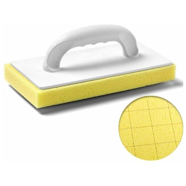 Sponge trowel tile cleaning after grouting 28x14 cm