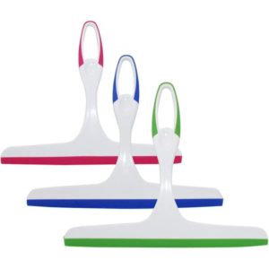 Squeegee Shower Cleaner, for Shower, Glass & Glass, Double Sided Double Sided Multi-Sided Glass Scraper Tool (3-pack]