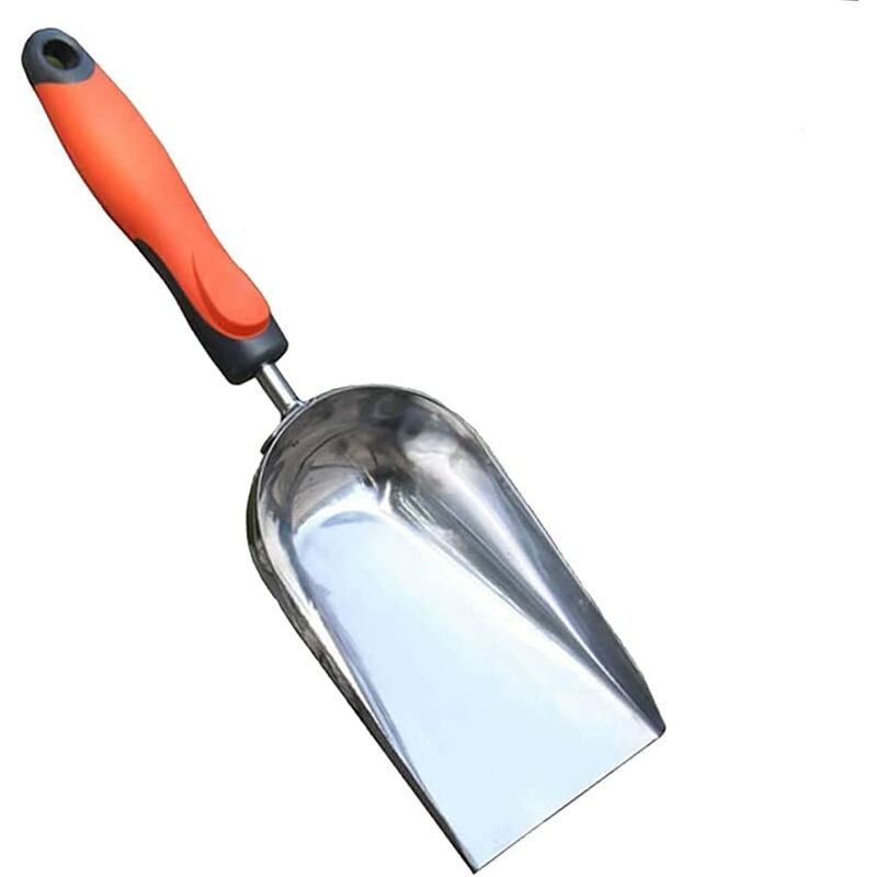 Stainless Steel Flower Shovel Potted Planting Shovel Garden Planting Tools Outdoor Gardening Supplies – Plate