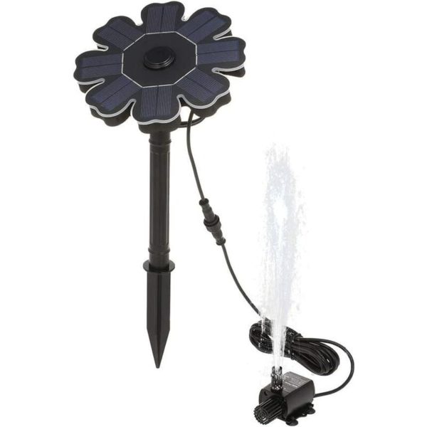 Standing Fountain Solar Powered Solar Pond Pump