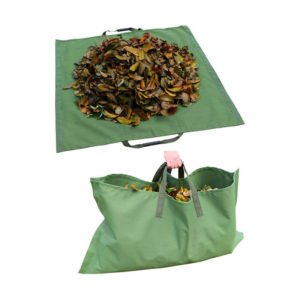 Sun Flowergb - 2-in-1 Leaf Storage Bag, Foldable And Reusable Canvas Leaf Bag, Sturdy And Versatile Trash Collection Mat, Fallen Leaf Storage Bag(57