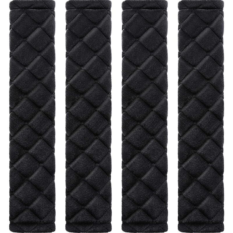 Sun Flowergb - 4 Pack(2 Pairs) Car Seat Belt Cover Soft Comfort Safe Belt Shoulder Strap Covers Harness Pads Help Protect Your Neck and Shoulders