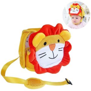 Sun Flowergb - Baby Safety Helmet Toddler Protective Hood Lion Adjustable Harnesses