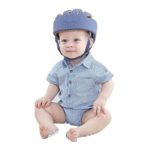 Sun Flowergb - Baby Safety Helmet Toddler Safety Helmet Child Safety Helmet (Blue)