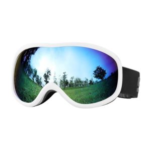Sun Flowergb - Ski Goggles, Snowboard Goggles for Glasses Wearers Men Women Adults Youth otg uv Protection Compatible Helmet Anti Fog Ski Goggles
