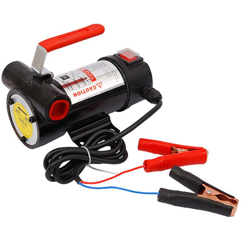 Superseller - 12V Portable Electric Fuel Transfer Pump Transfer Extractor Pump for Motor Auto Diesel Kerosene Oil Commercial Fuel